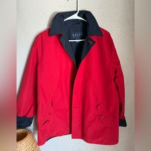 Ralph Lauren Red and Black Utility Jacket